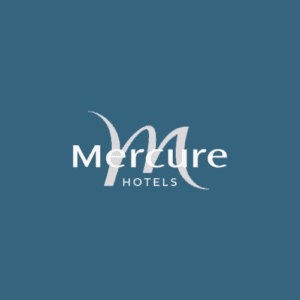 Crédit plastique logo Mercure Hotels élégant crédit plastique