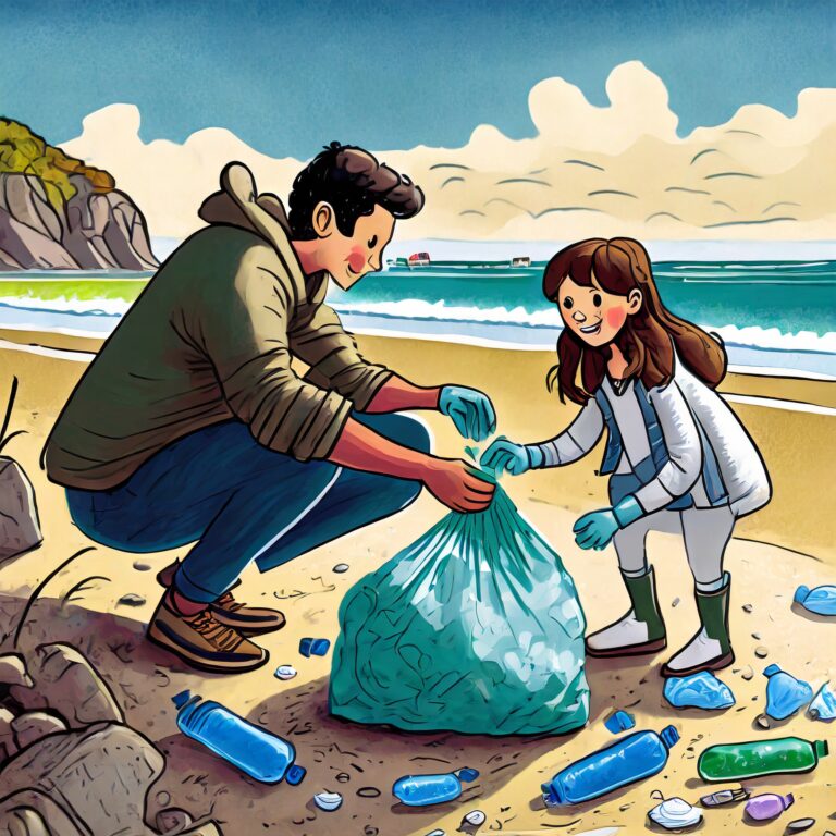 Firefly une famille qui ramasse la pollution plastique sur la plage 15703